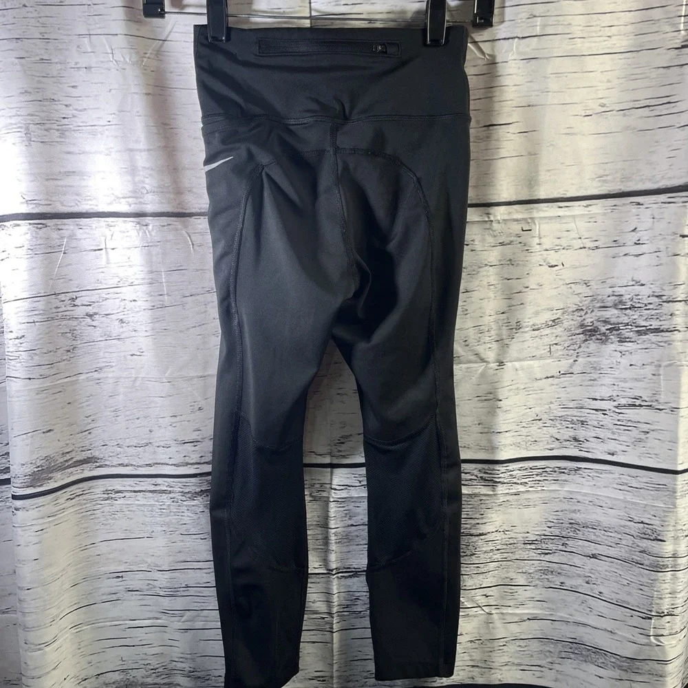 Nike Women's Epic‎ Fast Mid Rise Crop Running Leggings CZ9238-010 XS Black